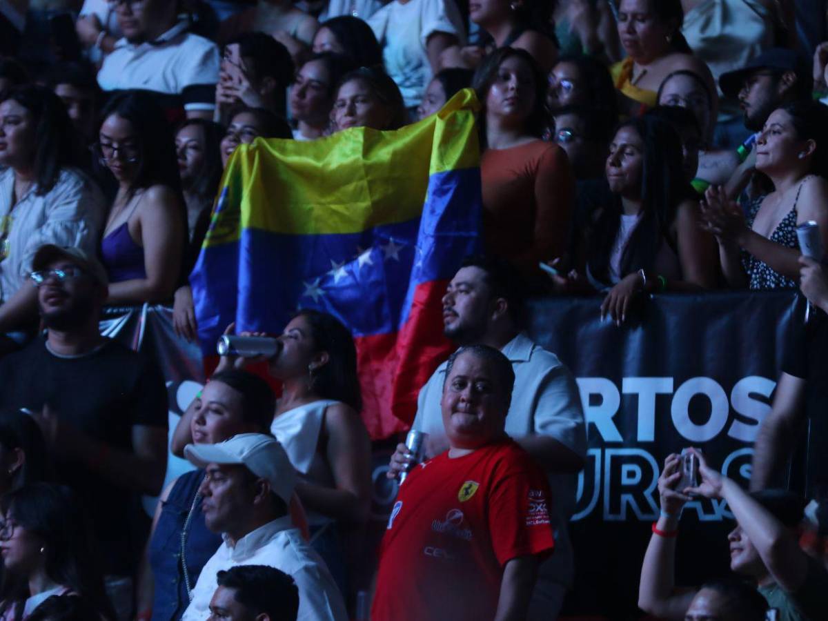 Las mejores imágenes del concierto de Danny Ocean en Honduras