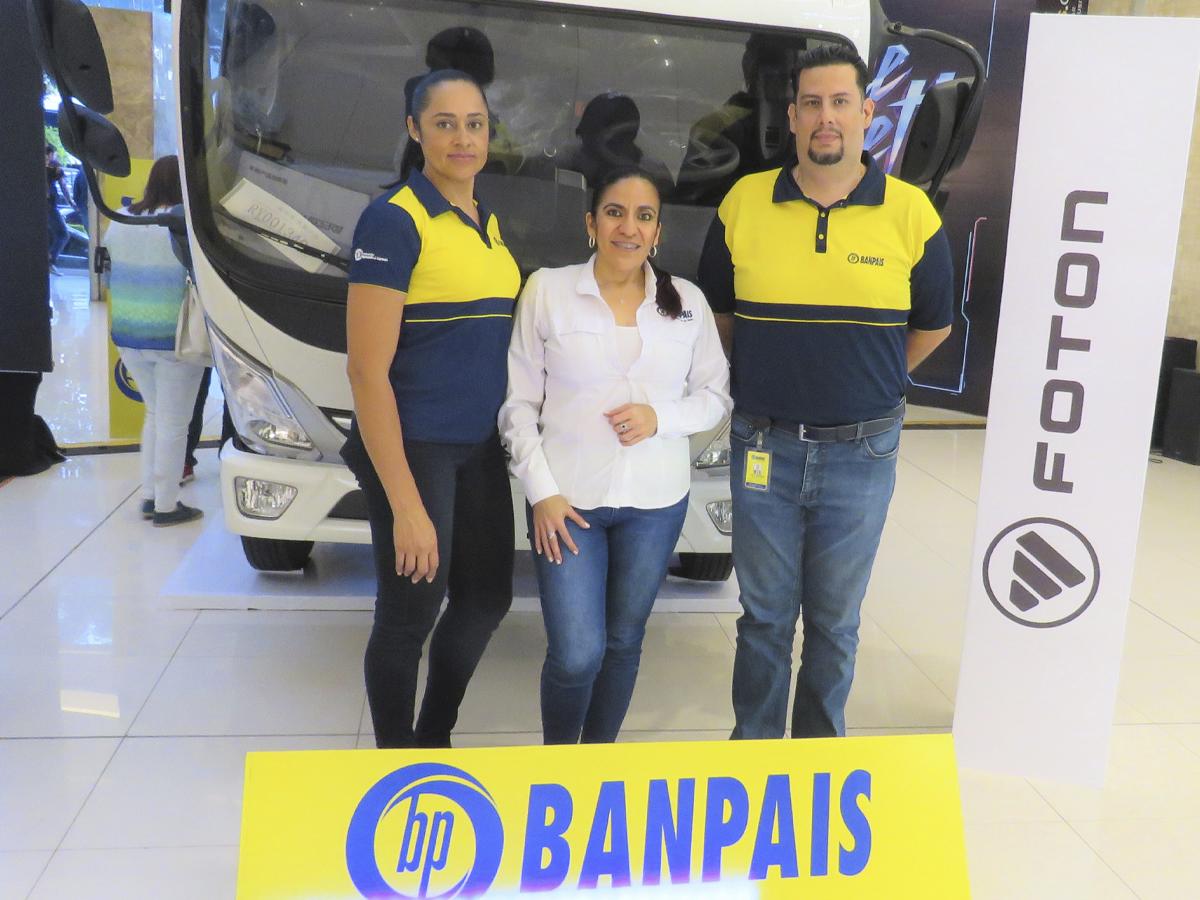 Banco del País estuvo presente en la Expo Autos Foton ofreciendo grandes beneficios.