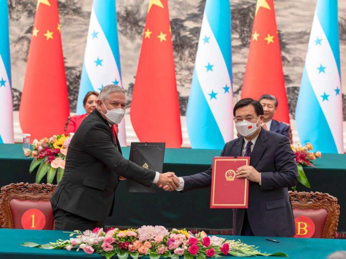 ¿Cuáles son los 17 acuerdos de cooperación firmados entre China y Honduras?