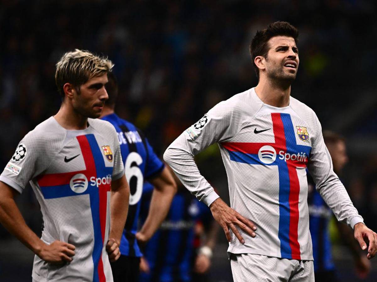 Barcelona se complica en la Champions tras caer 1-0 frente al Inter