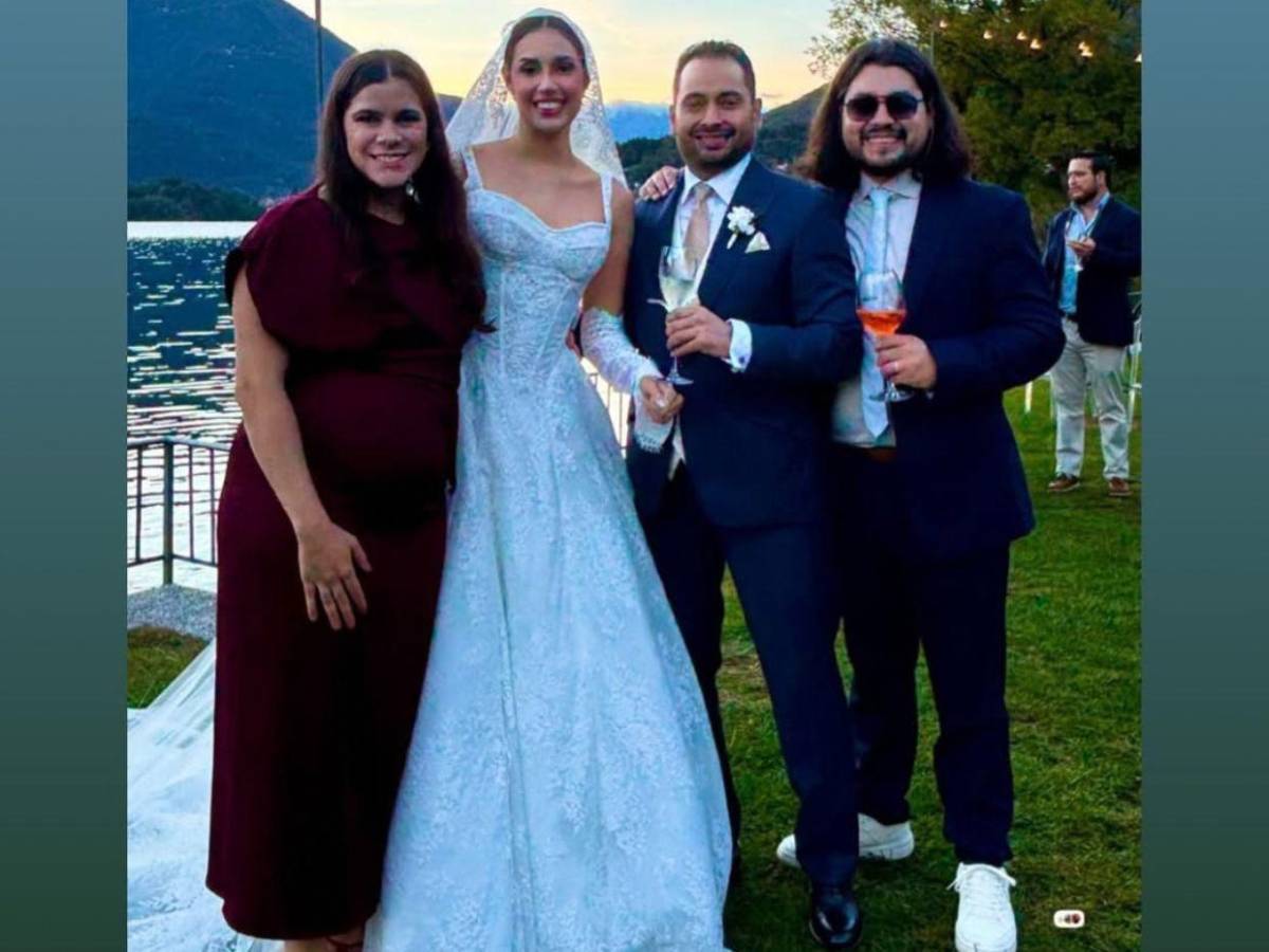 Alejandra Fuentes, Miss Honduras 2025, se casa con Manuel Bardales en Italia