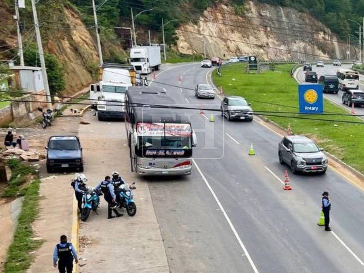 Vacacionistas comienzan a regresar a Tegucigalpa tras el feriado de la Semana Morazánica