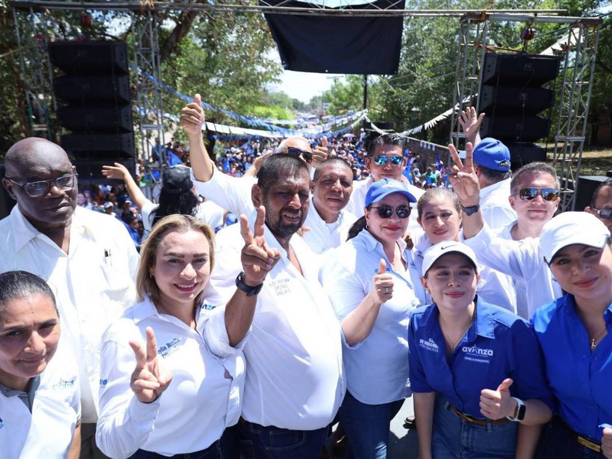 Ana García cierra su campaña visitando Lempira y Choluteca