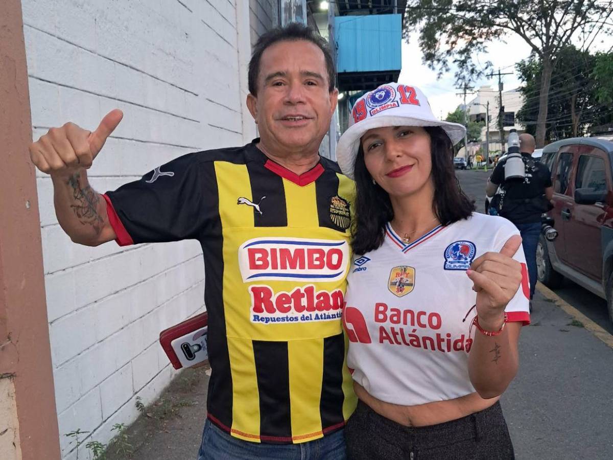 Clásico en el Morazán: Afición, jugadores, directivos y un invitado especial