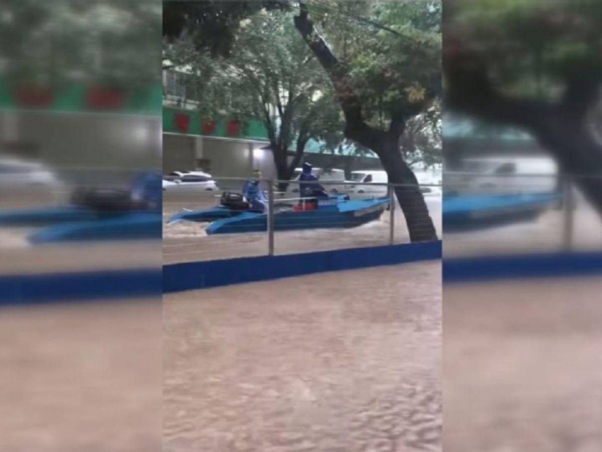 Muertos, desaparecidos e inundaciones: caos tras las lluvias en China