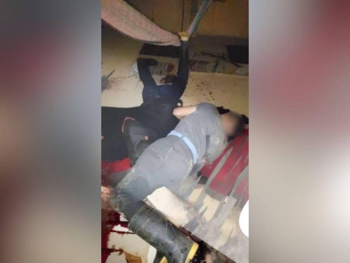 Masacre: acribillados en el corredor de una vivienda quedaron tres hombres en Danlí