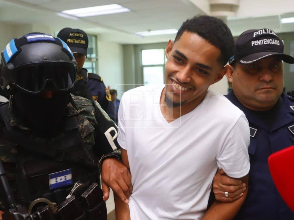 Con una sonrisa llega El Diablo a los tribunales, acusado de homicidio y robo en Olanchito
