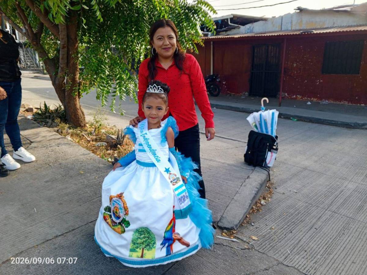 ¡Encantos! Los niños de prebásica se roban el show de los desfiles patrios en la capital