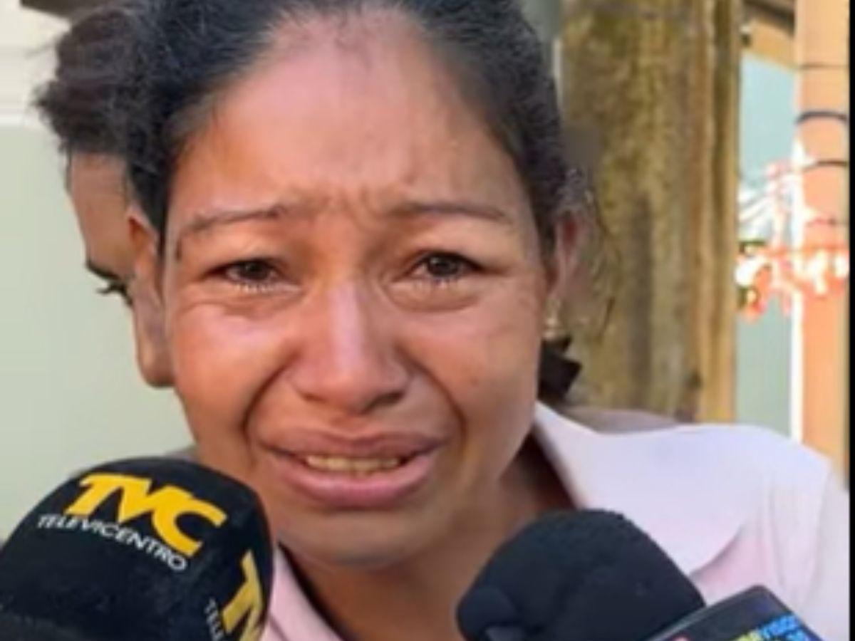 Hice todo lo posible por rescatarla: madre de Siloé, pequeña que murió quemada en La Ceiba