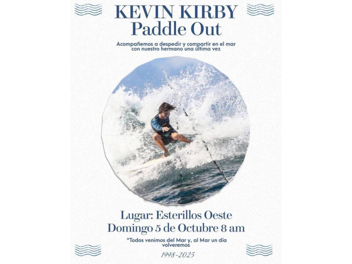 Kevin Kirby, surfista hallado muerto y con signos de violencia en río de Costa Rica