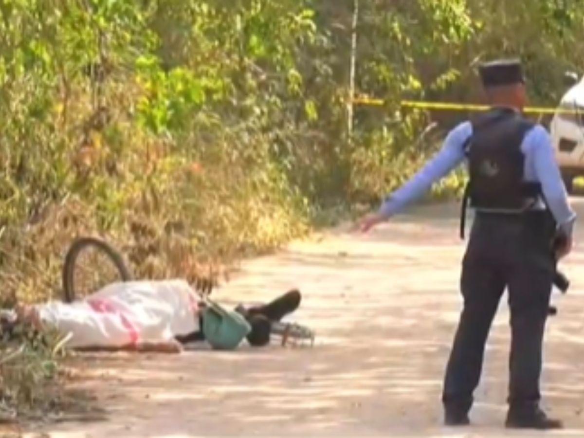 Sicarios le apuntaron al rostro: crimen de guardia de seguridad en San Manuel, Cortés