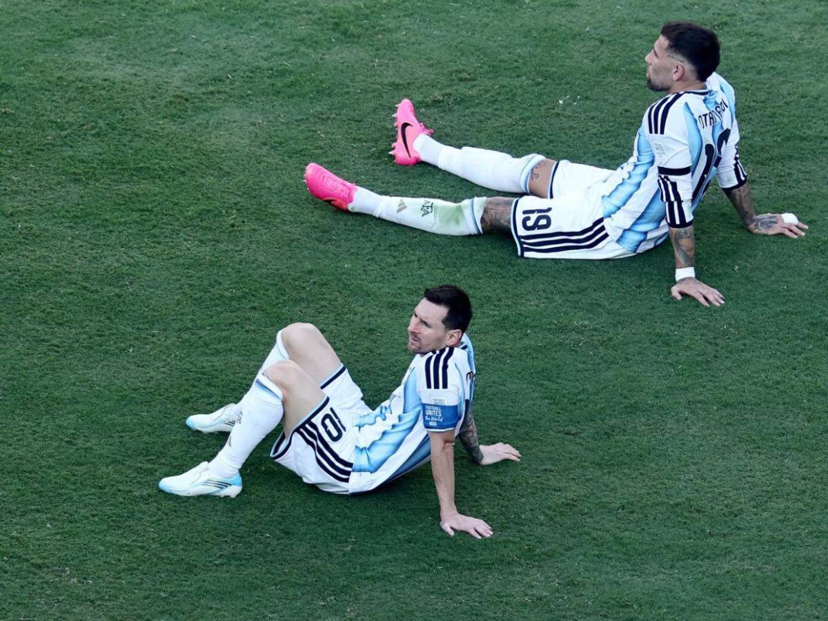 EN FOTOS: Las lágrimas de Messi tras un amargo adiós a la Copa del Mundo