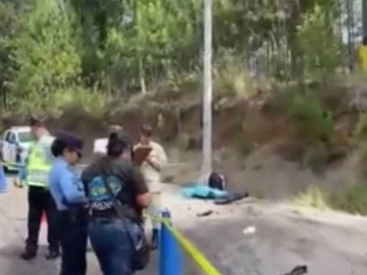 Muere carbonizado motociclista tras brutal choque en Intibucá