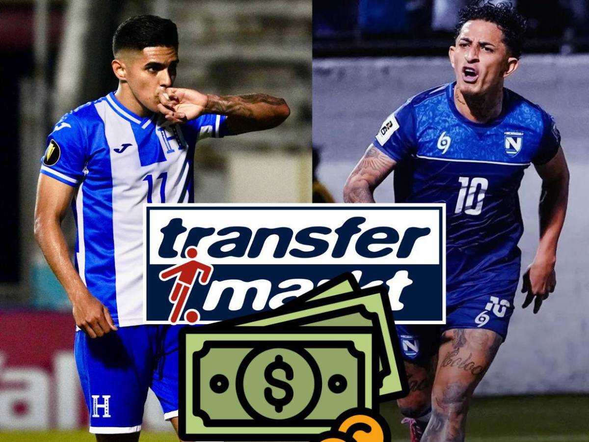 Qué cuesta la Selección de Honduras y Nicaragua: un catracho vale seis veces más que todos los nicas