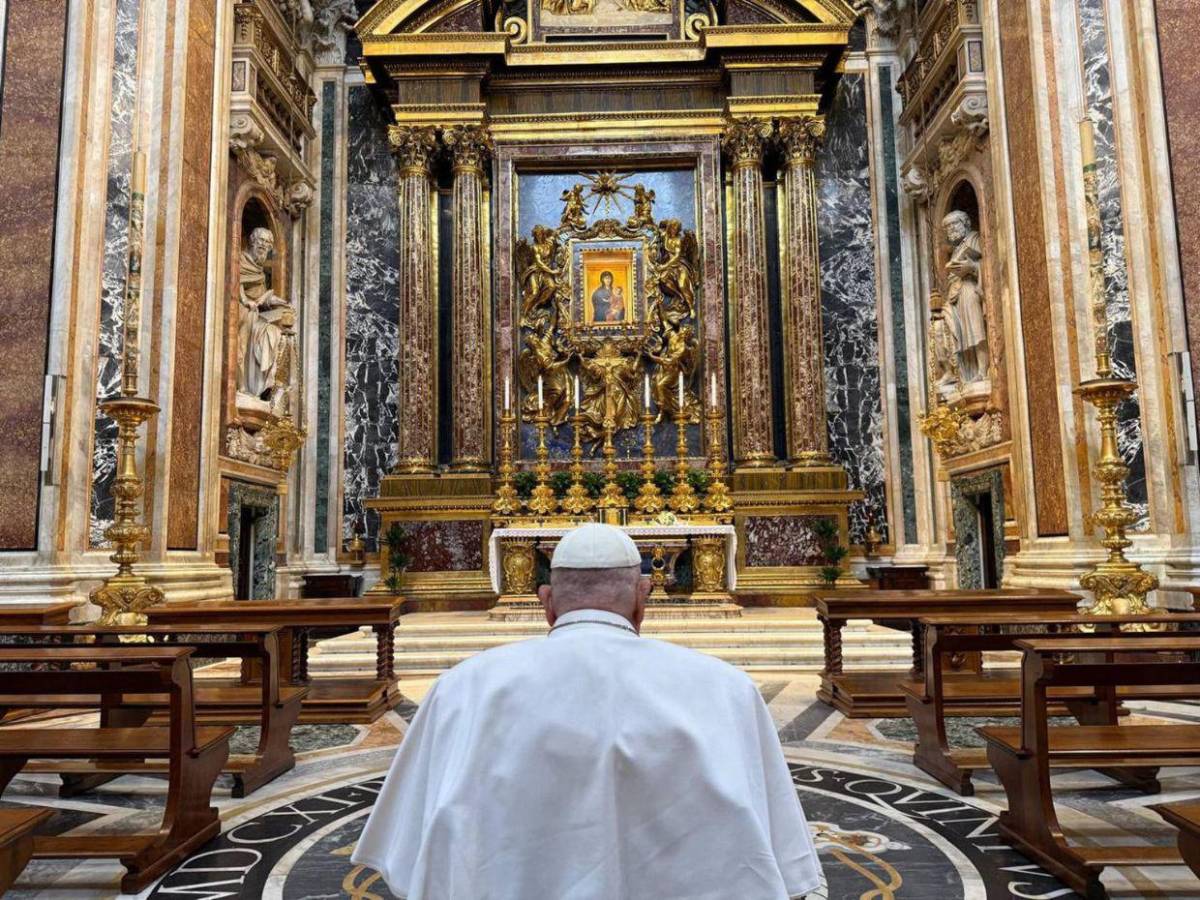 Así luce la basílica de Santa María la Mayor, lugar donde será enterrado el papa Francisco Así luce la basílica de Santa María la Mayor, lugar donde será enterrado el papa Francisco