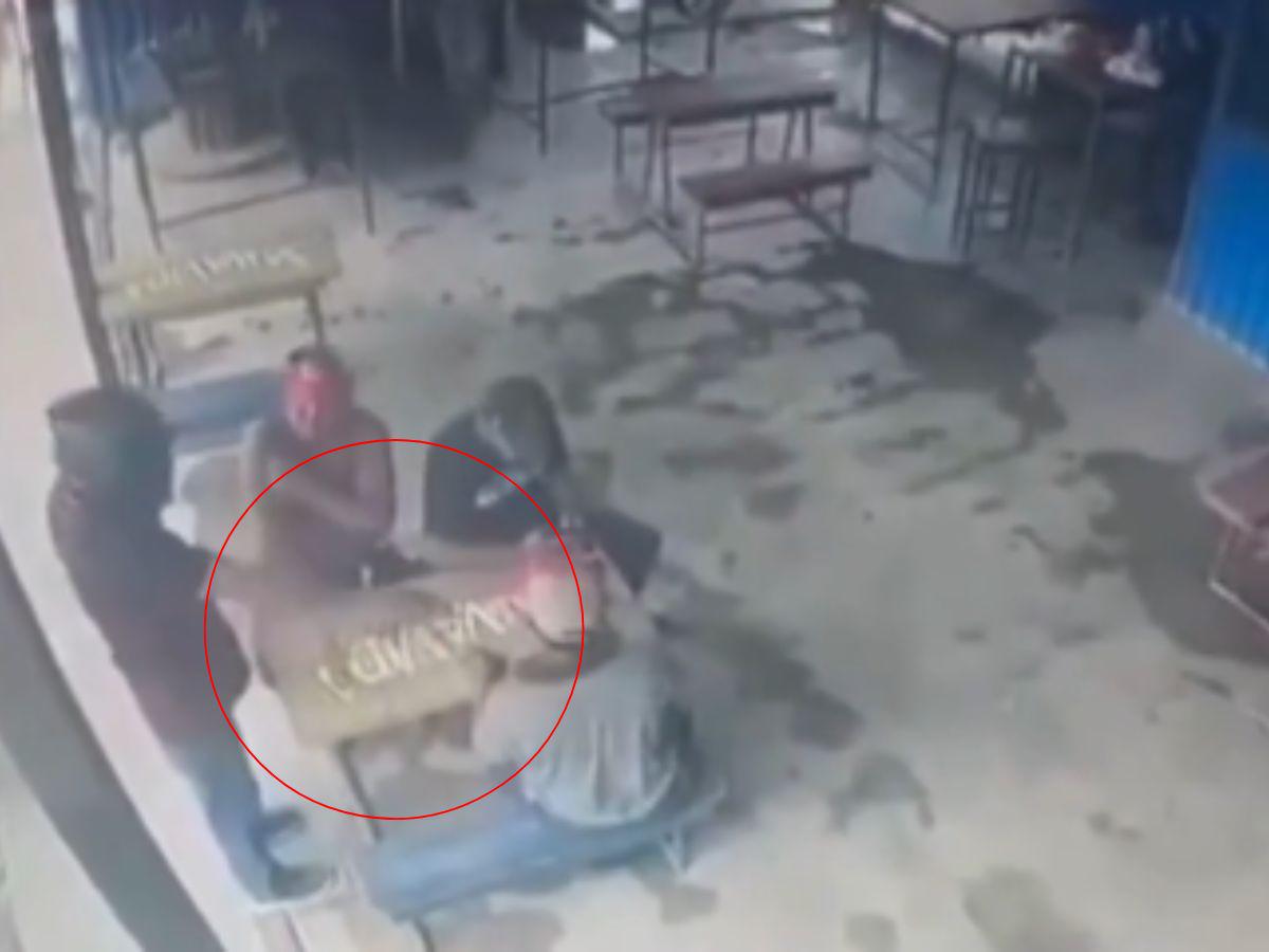 Cámaras captaron el crimen de Juan Bautista: sicario lo saludó y después lo asesinó en Olancho