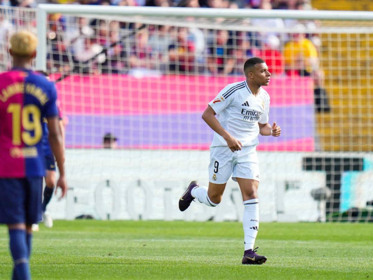 Mbappé rompe histórico récord en el clásico Barcelona vs Real Madrid