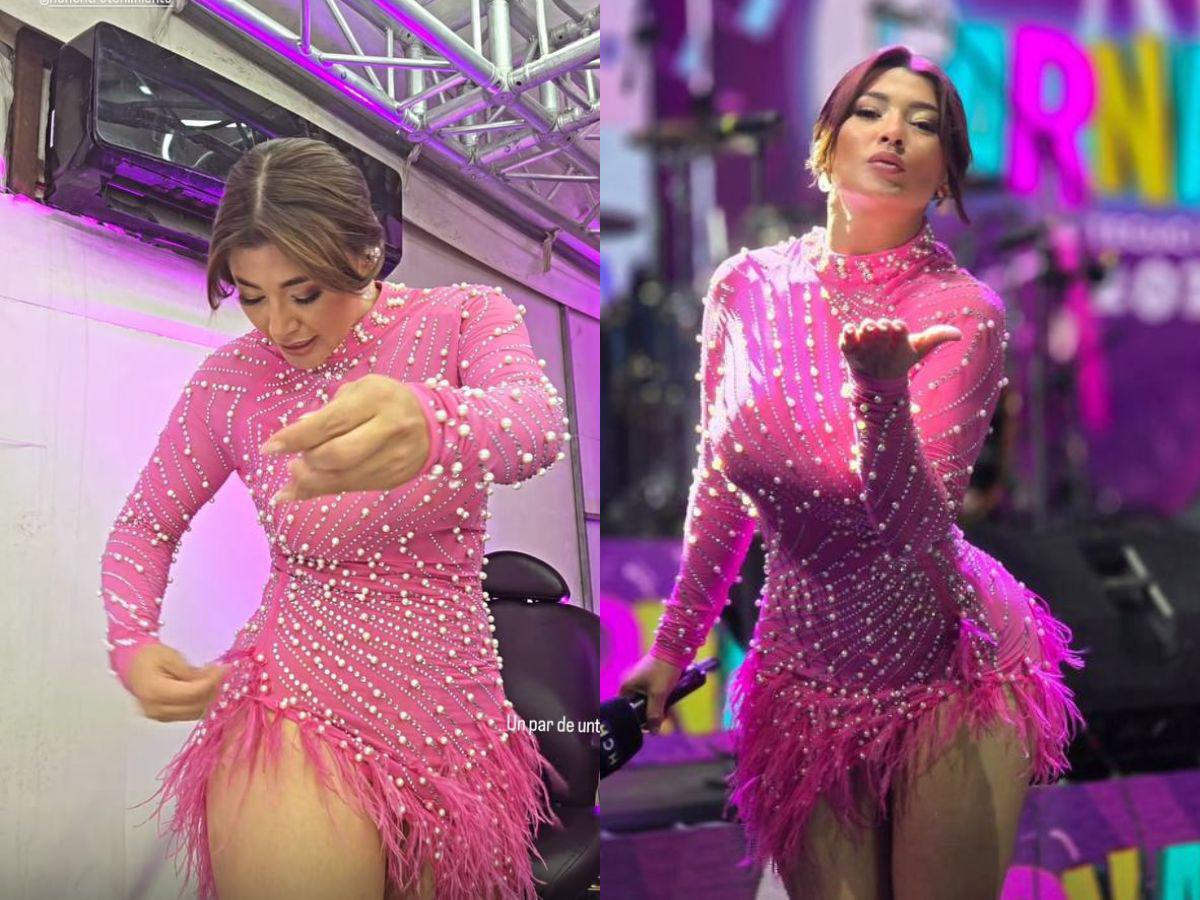 La gente se ataca: Alejandra Rubio y Milagro Flores lucen idéntico vestido en carnaval