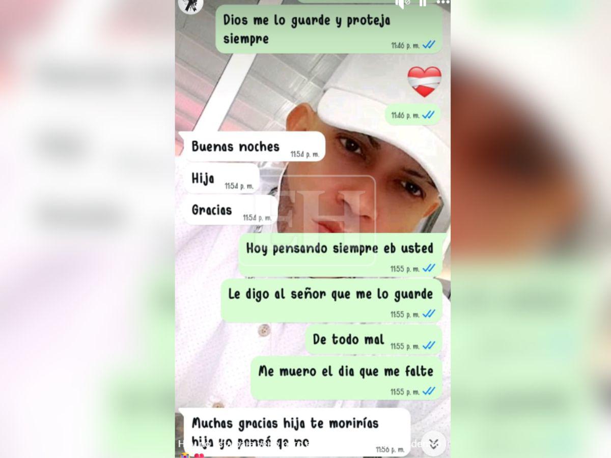 “Me muero el día que me falte”: mensajes que El Pollo envió a su hija antes de que lo mataran
