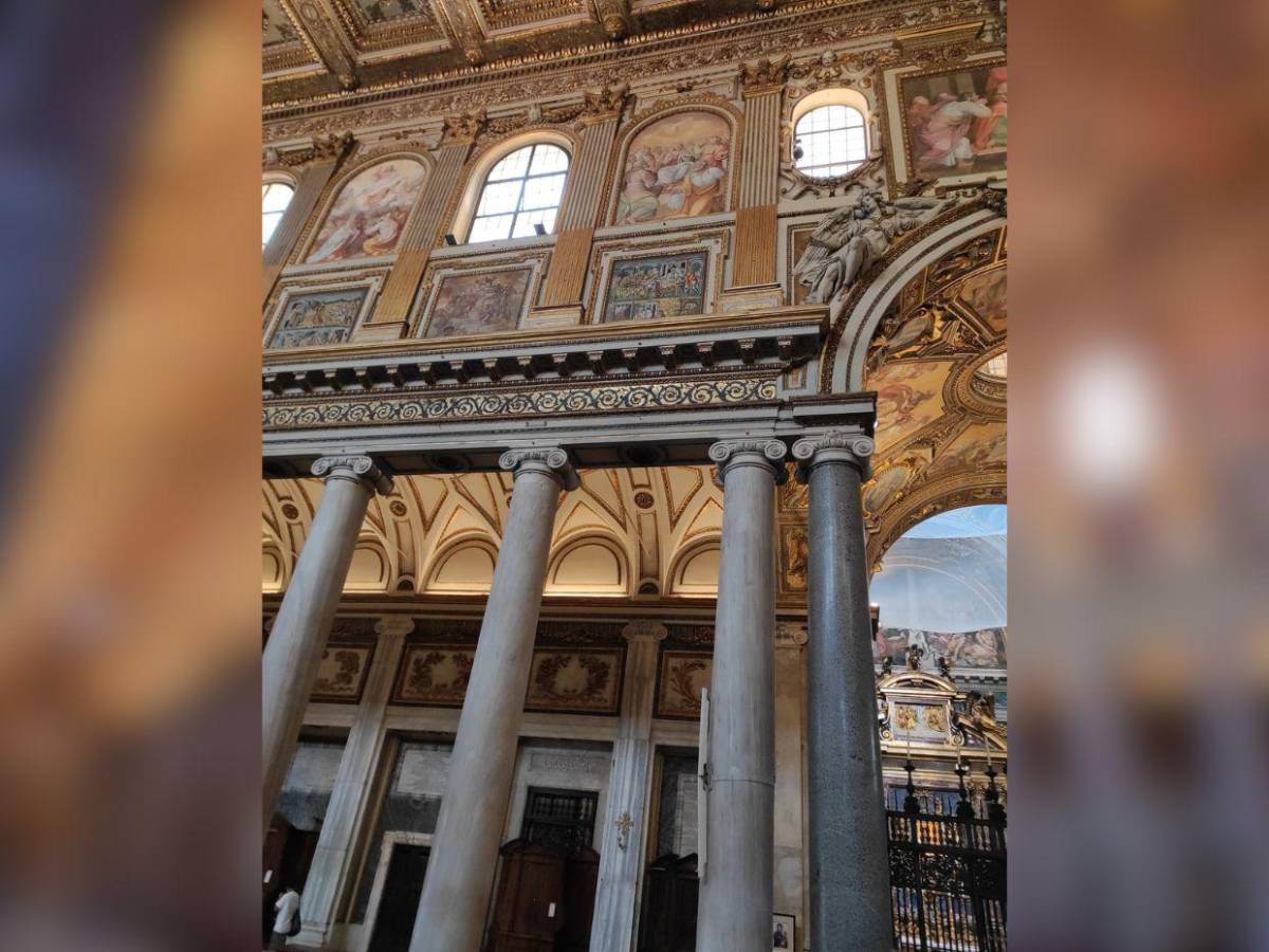 Así luce la basílica de Santa María la Mayor, lugar donde será enterrado el papa Francisco Así luce la basílica de Santa María la Mayor, lugar donde será enterrado el papa Francisco