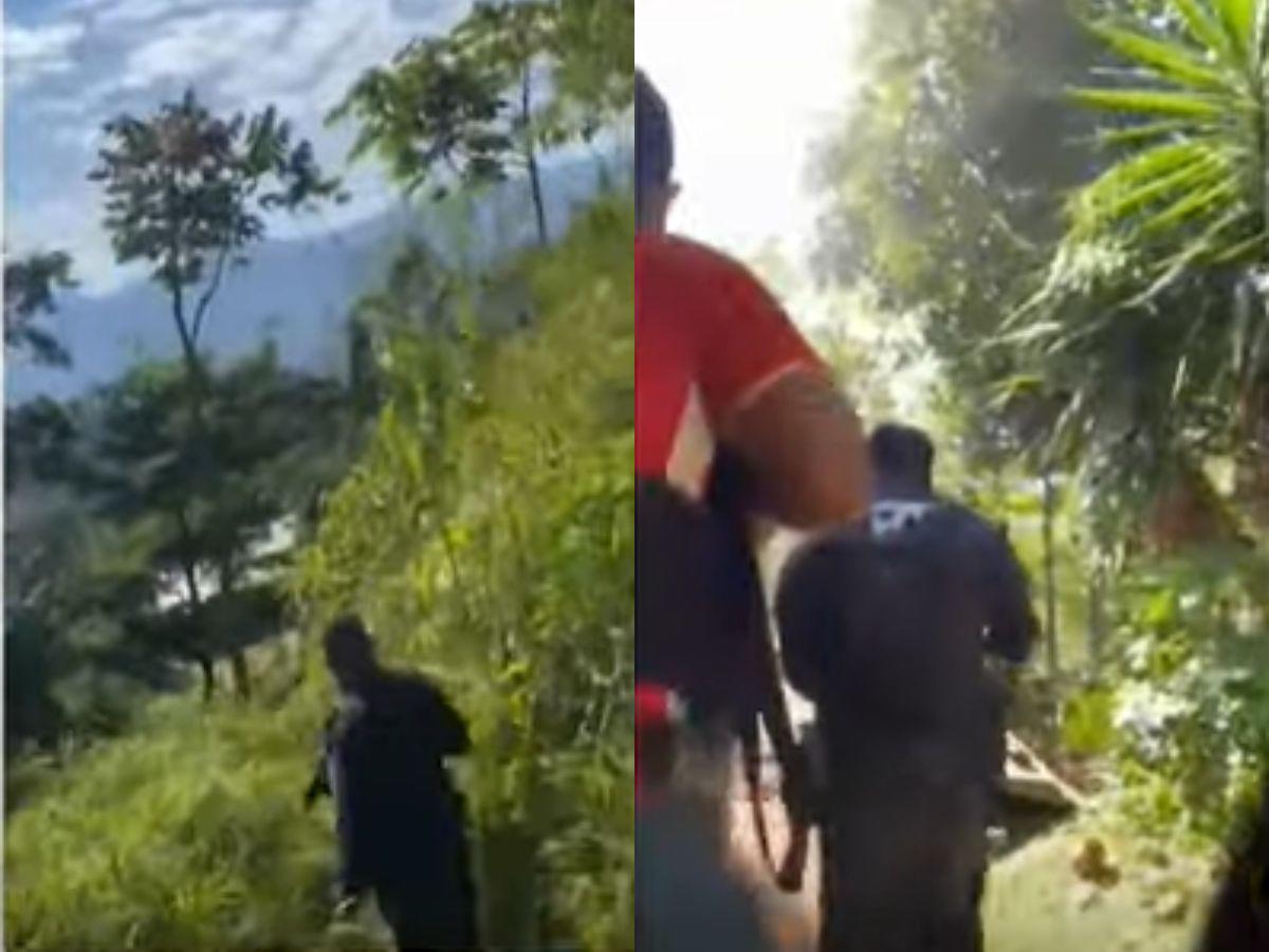 En fotos: revelan cómo fue el enfrentamiento en Atlántida que dejó cinco personas muertas