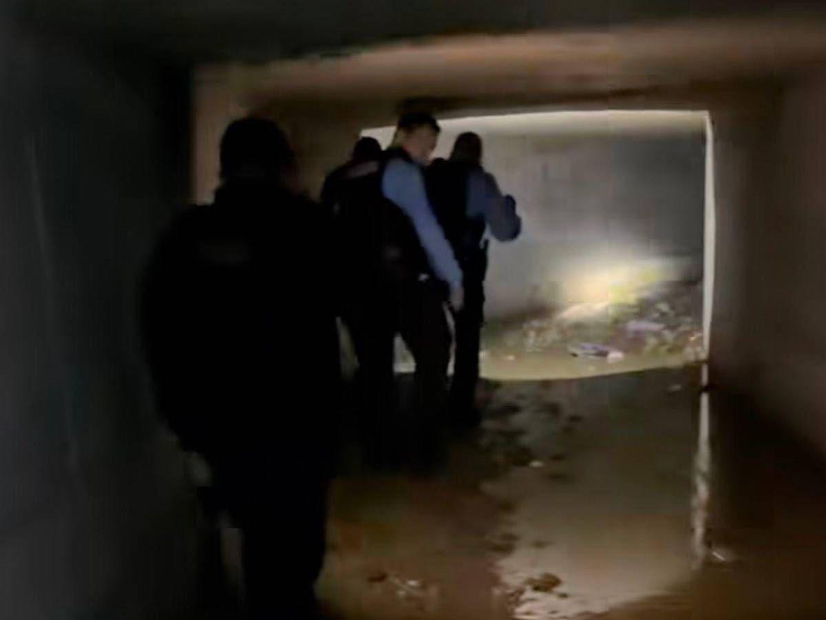 “Un laberinto sin salida”: así es el tenebroso túnel que se llevó al policía Kevin Pérez y al pequeño Eliú