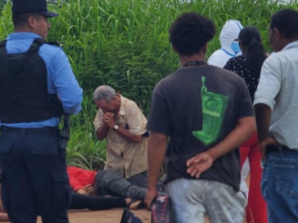 Los interceptaron y los  asesinaron: Dixon y Ruth iban a vender ropa en Catacamas