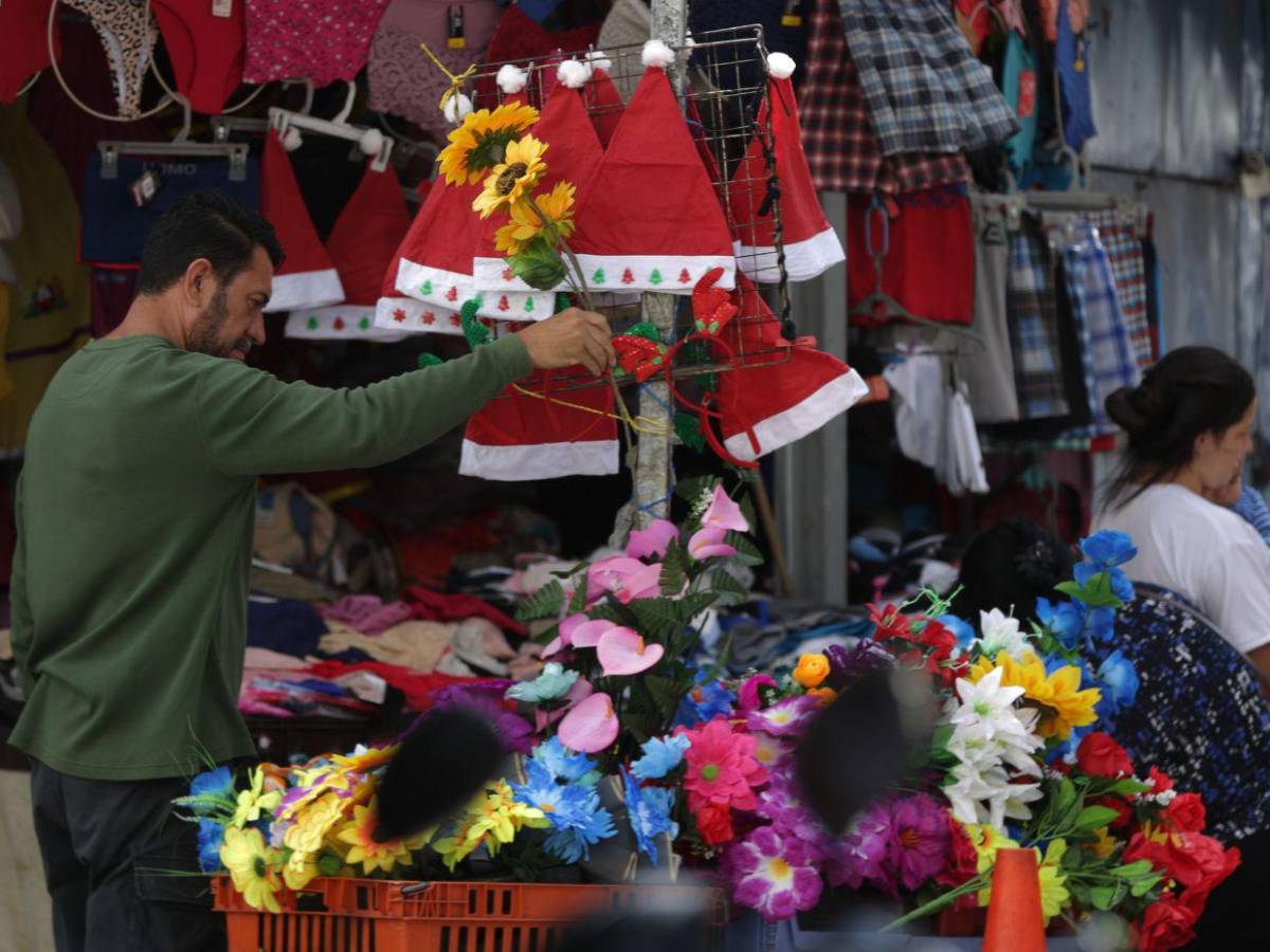 La Navidad se adelanta en los mercados capitalinos con luces y color