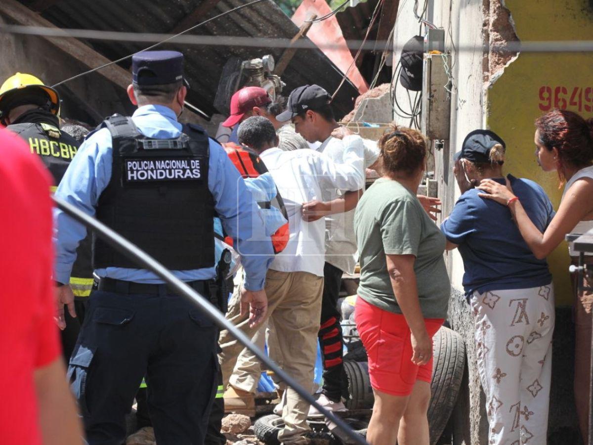 Personas atrapadas, llantos y desesperación: desgarradoras escenas en Villa Nueva tras el accidente