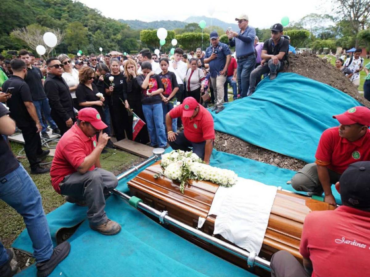 ¡Tristeza total! Así fue el último adiós al presidente del Marathón, Orinson Amaya
