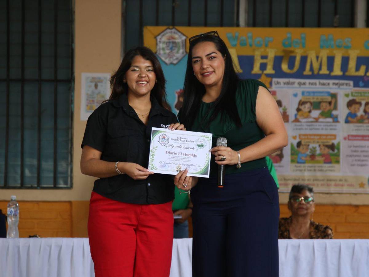 La Roberto Suazo Córdova da continuidad a la semilla de Escuelas Amigables