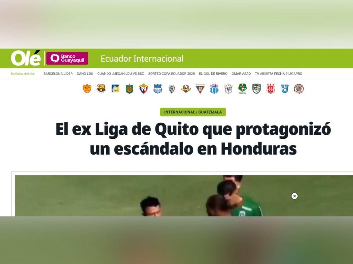 Vergonzoso: Lo que dice la prensa internacional ante la cachetada de Anangonó contra Alexy Vega Vergonzoso: Lo que dice la prensa internacional ante la cachetada de Anangonó contra Alexy Vega