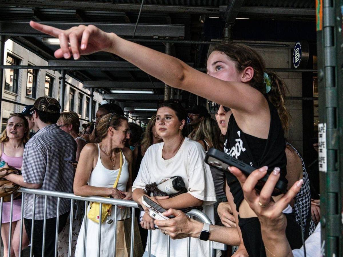 Operativos policiales y swifties: así luce Manhattan por la boda de Taylor Swift y Travis Kelce