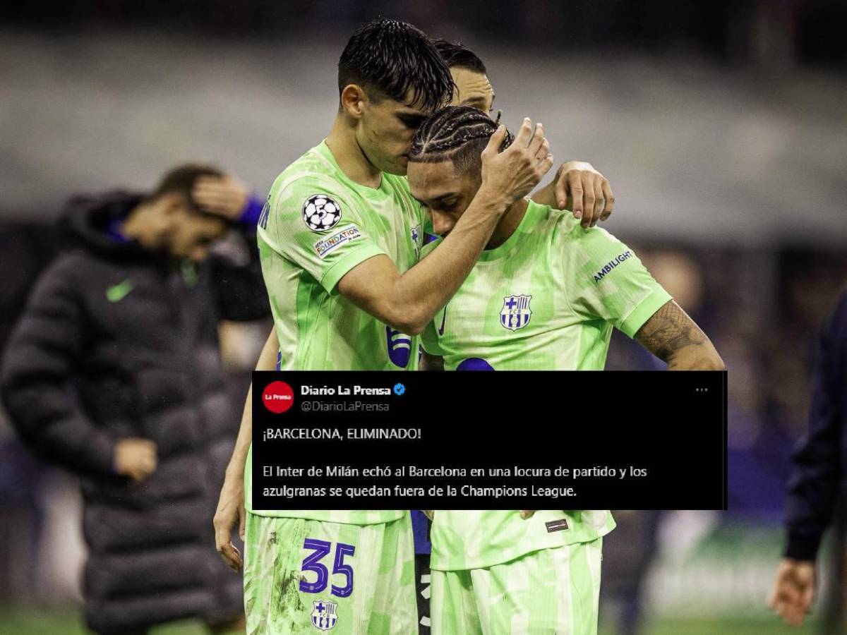 Duro y cruel: Así reaccionó la prensa tras eliminación de Barcelona ante Inter en Champions League