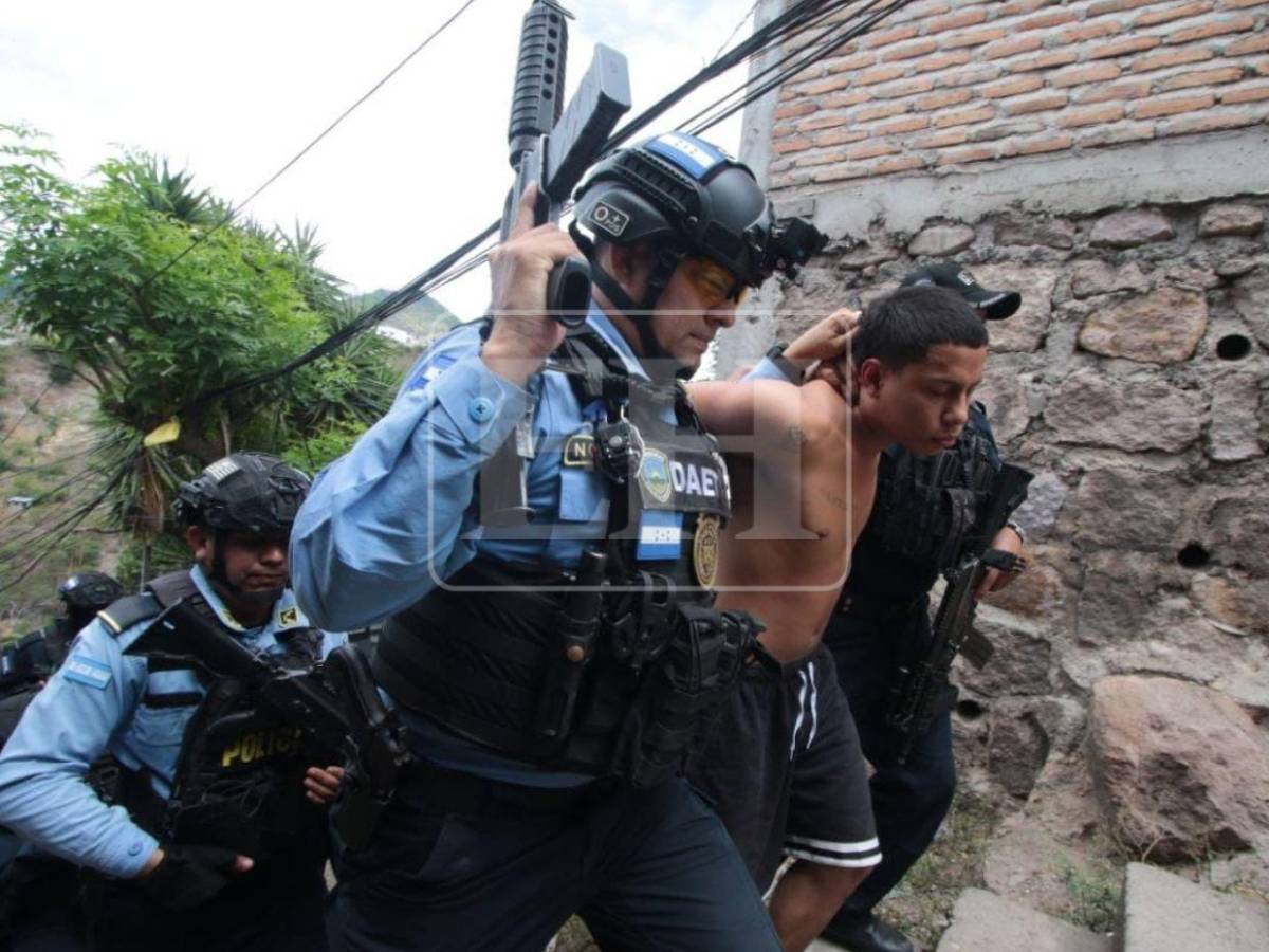 Así fue la captura de un supuesto pandillero por desalojos en Villa Nueva