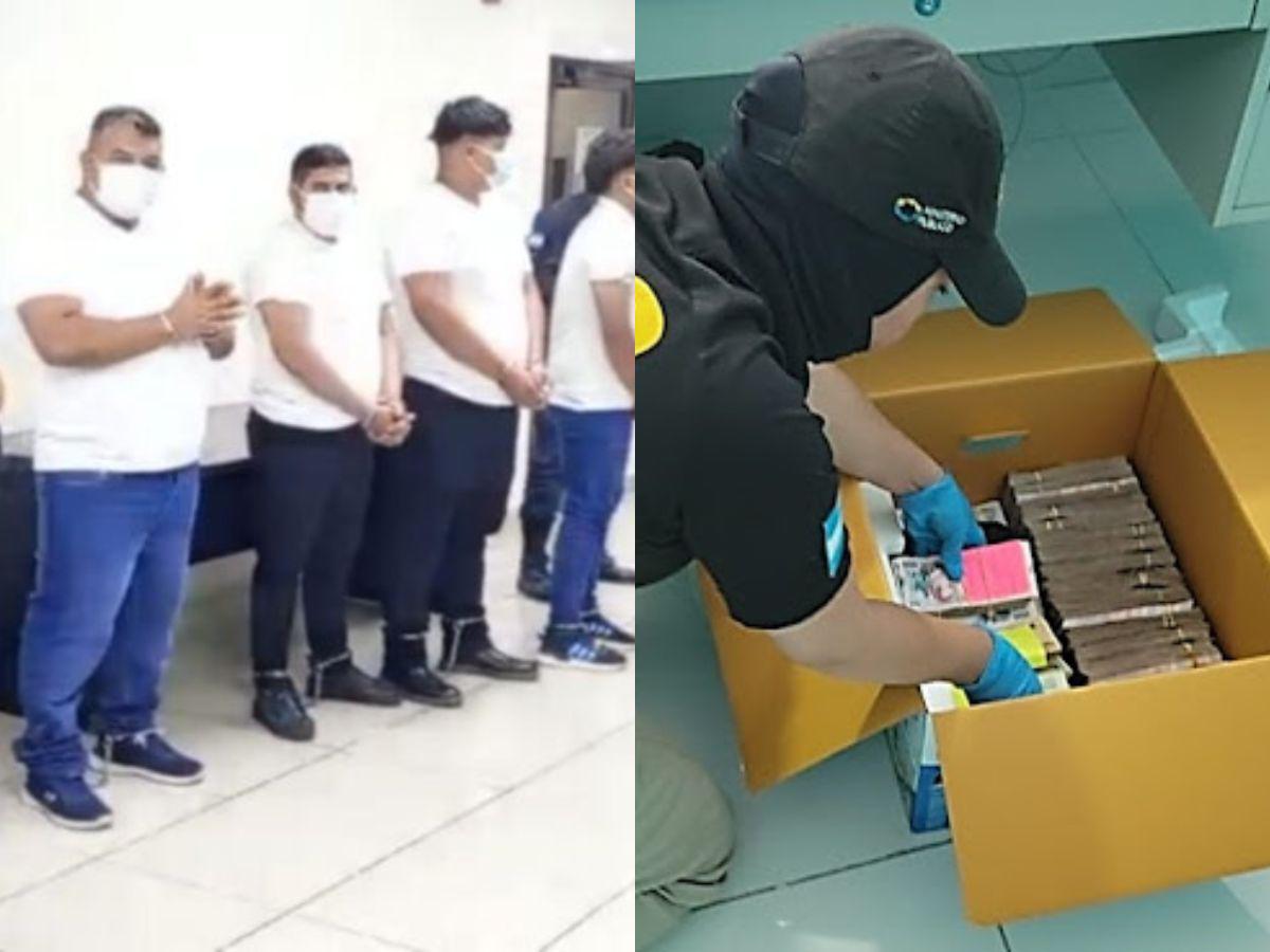 Tras captura de cabecillas, Banda G5 sacó millonarias sumas de dinero falso de Honduras