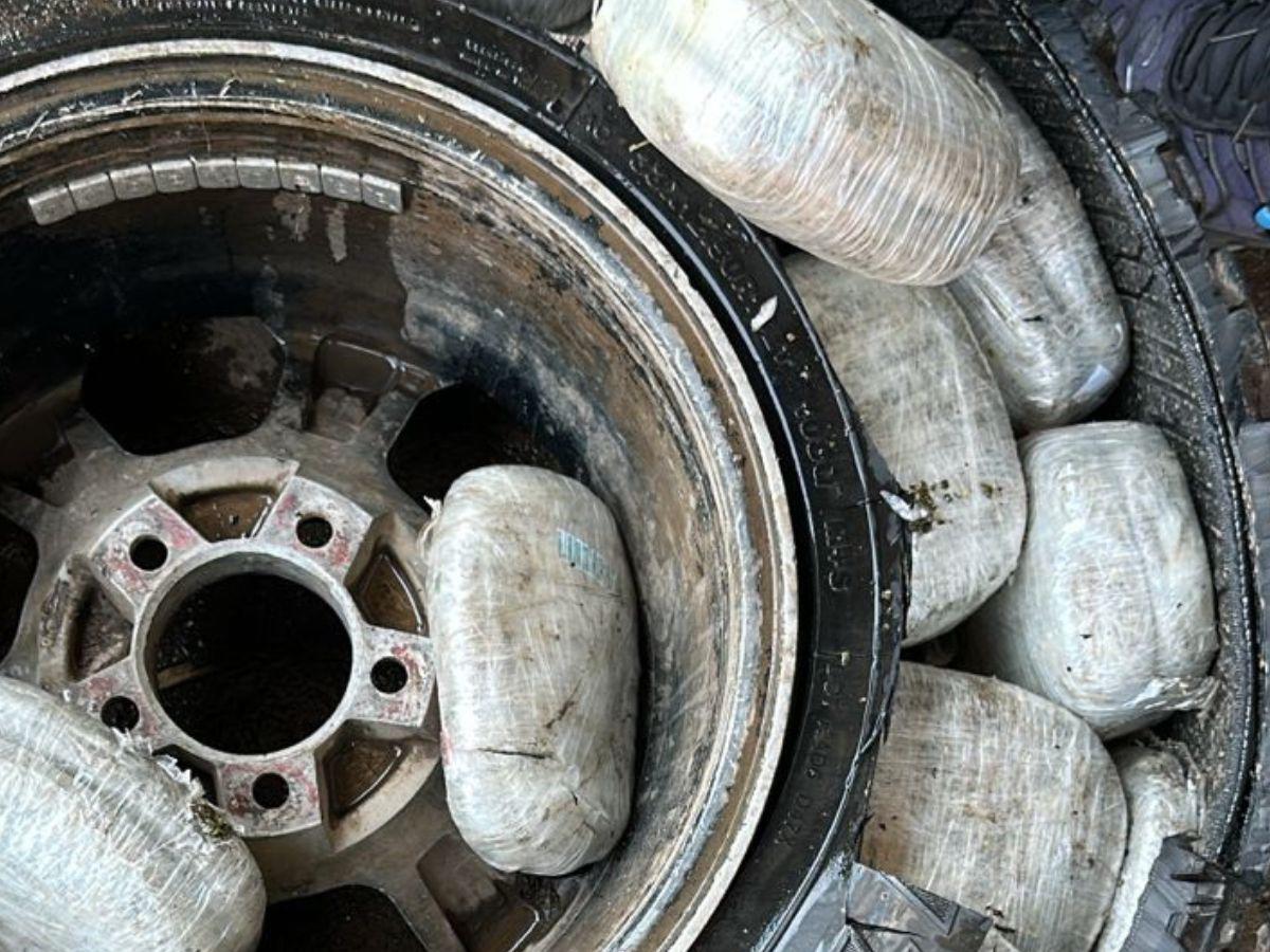 Llevaban marihuana oculta en las llantas: así transportaban droga por la carretera CA-5