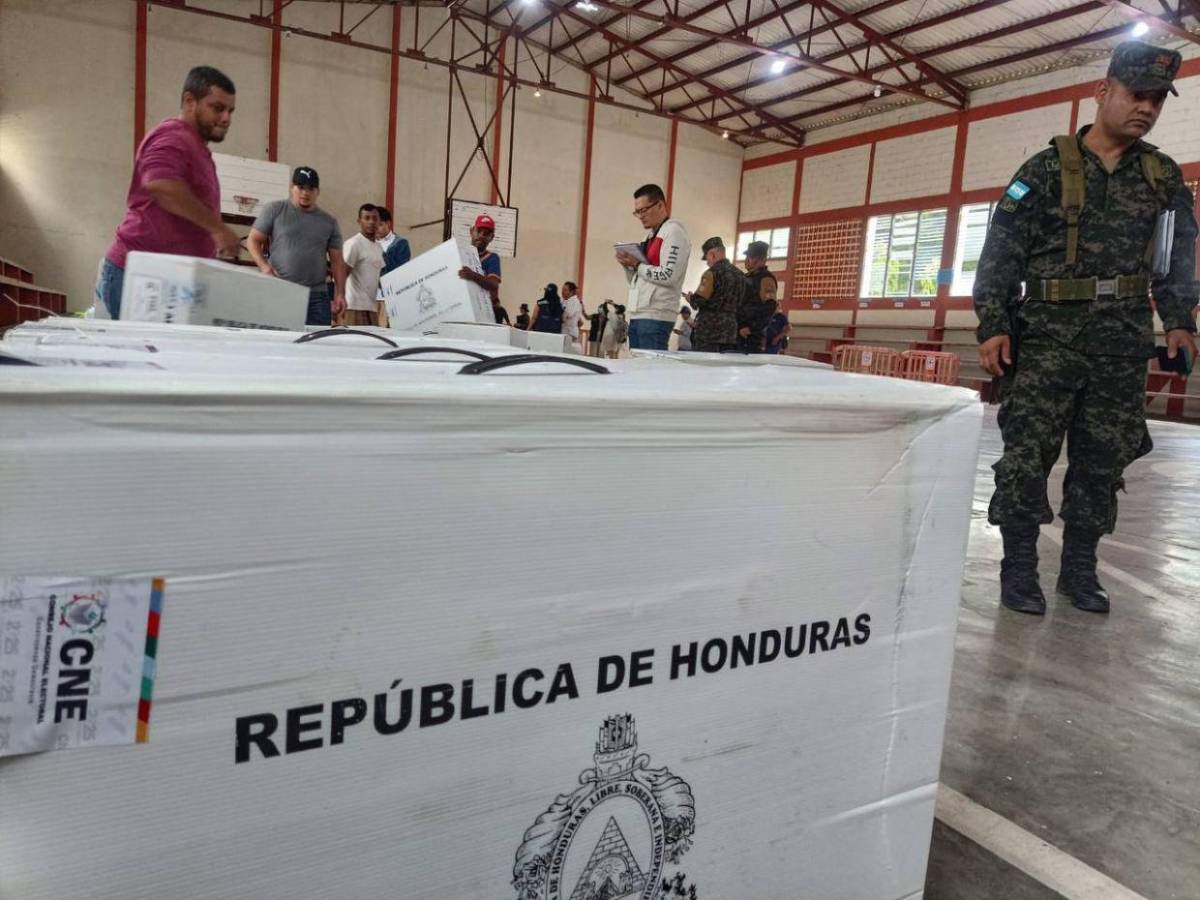 Así avanza la distribución del material electoral a días de las elecciones