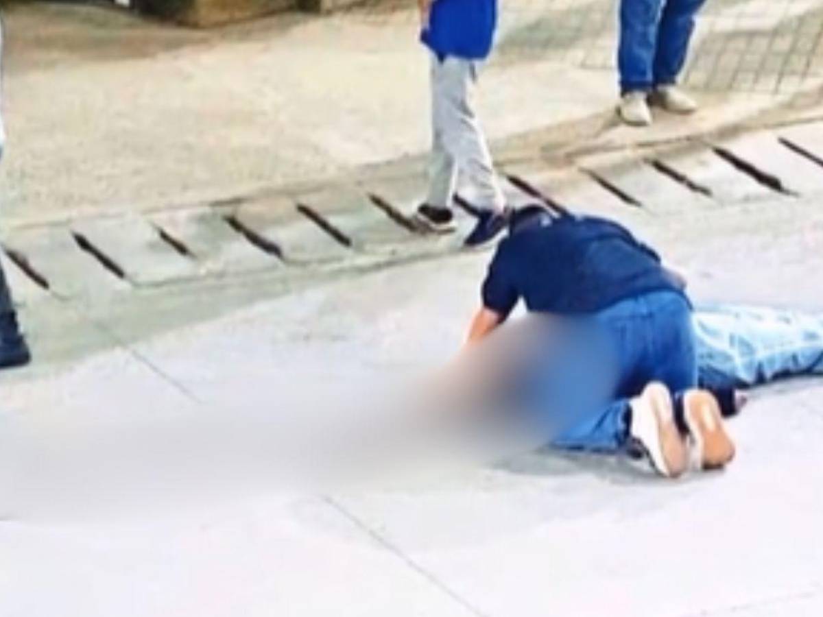 Cuadro a cuadro: así quedó grabado el accidente en el que murió una bailarina en Intibucá