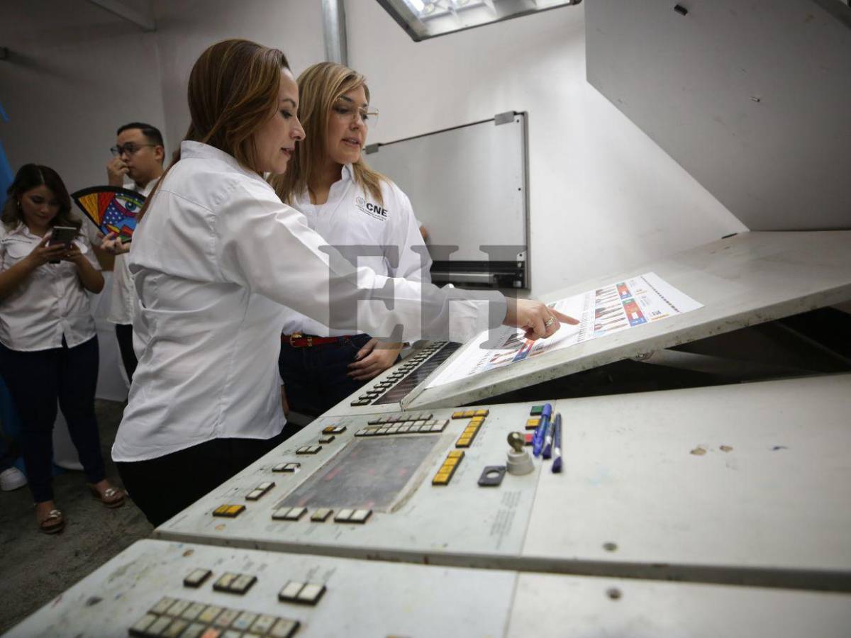 Así luce la papeleta con la que Honduras elegirá nuevo gobierno este 30 de noviembre