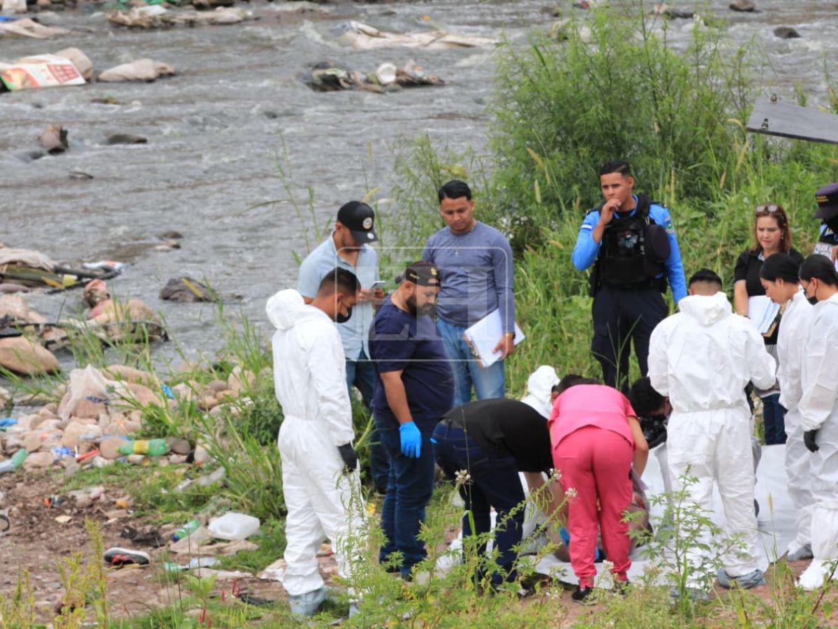 Su cuerpo ya estaba rígido: así rescataron a hombre hallado muerto en el río Choluteca