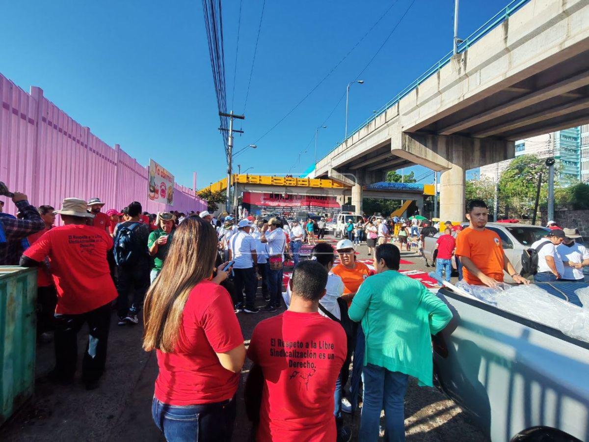 Amplio despliegue: 2,000 agentes policiales resguardan la marcha del Día del Trabajador