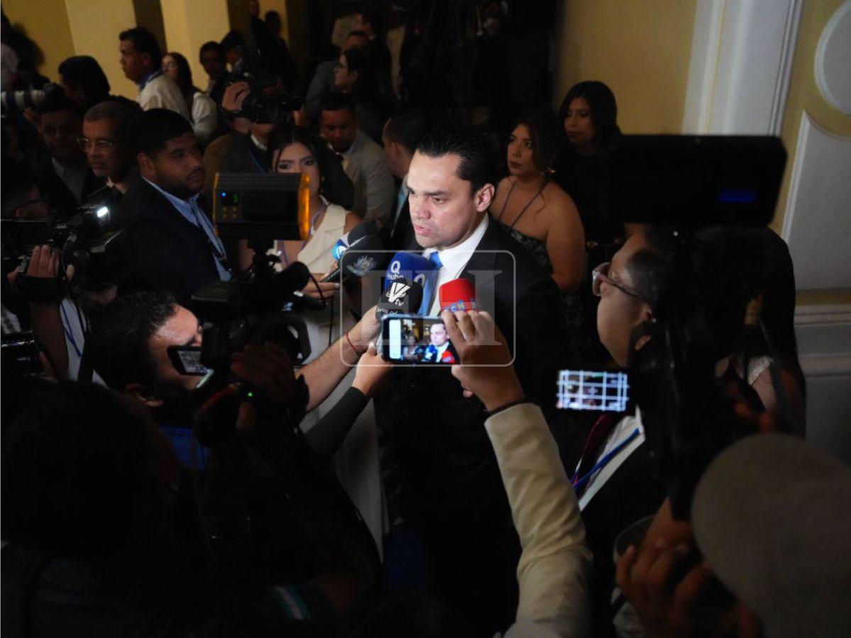 Nasry Asfura presente: ambiente en el MIN previo a la toma de posesión de Juan Diego Zelaya