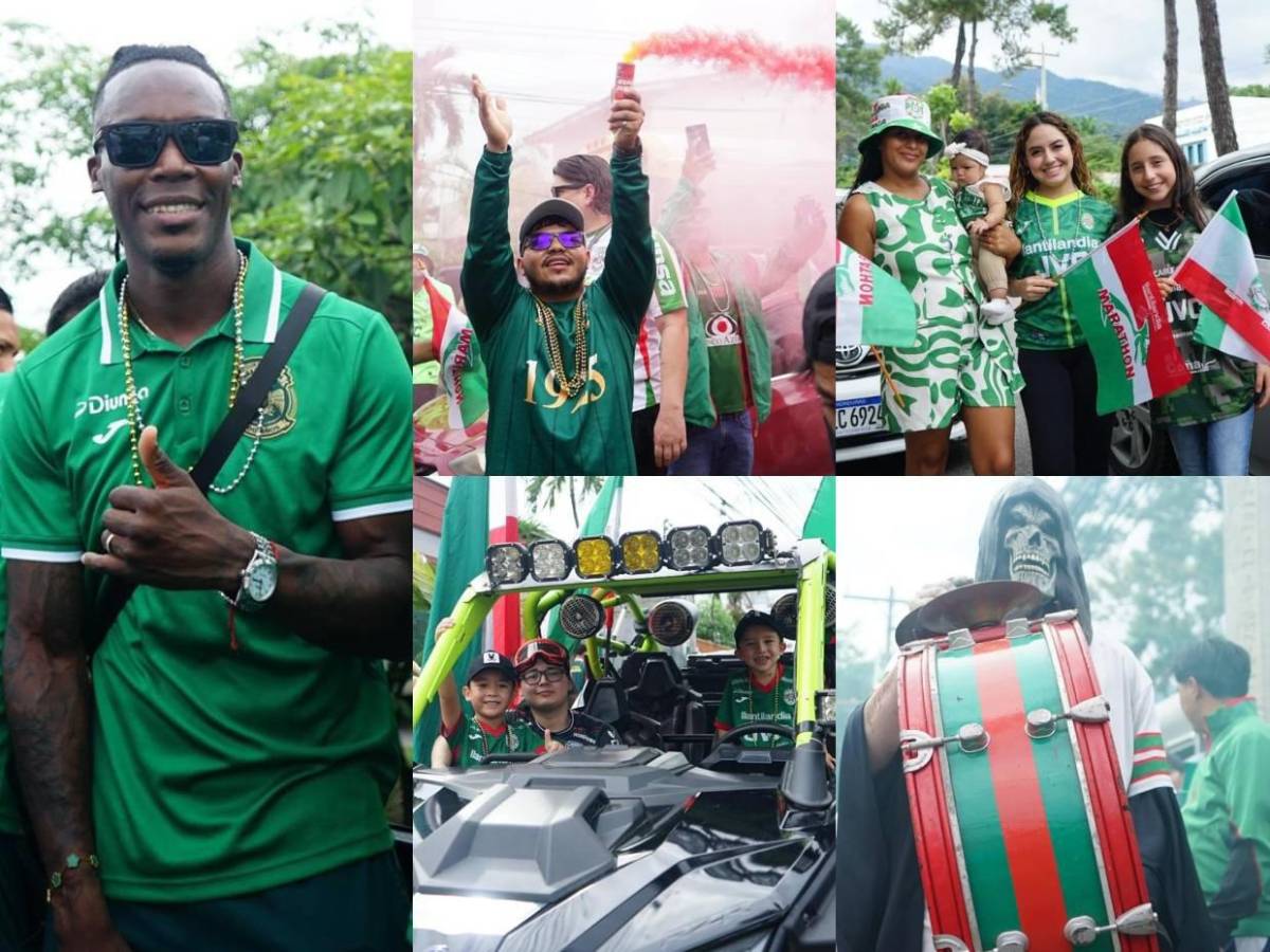 Fiesta total de la afición en SPS: Así se vivió la caravana por festejo del centenario de Marathón