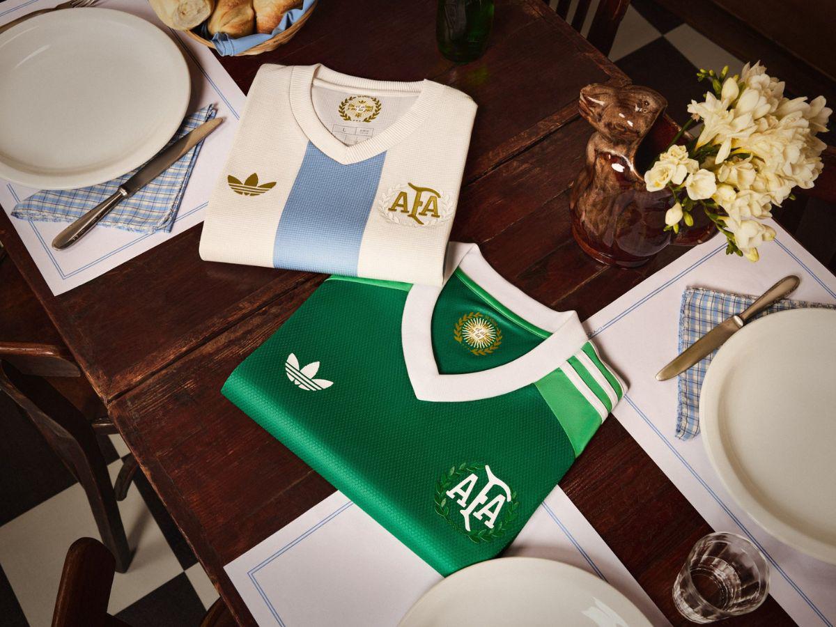 A lo retro, Argentina presenta su nueva camiseta inspirada en el Mundial de 1974 A lo retro, Argentina presenta su nueva camiseta inspirada en el Mundial de 1974