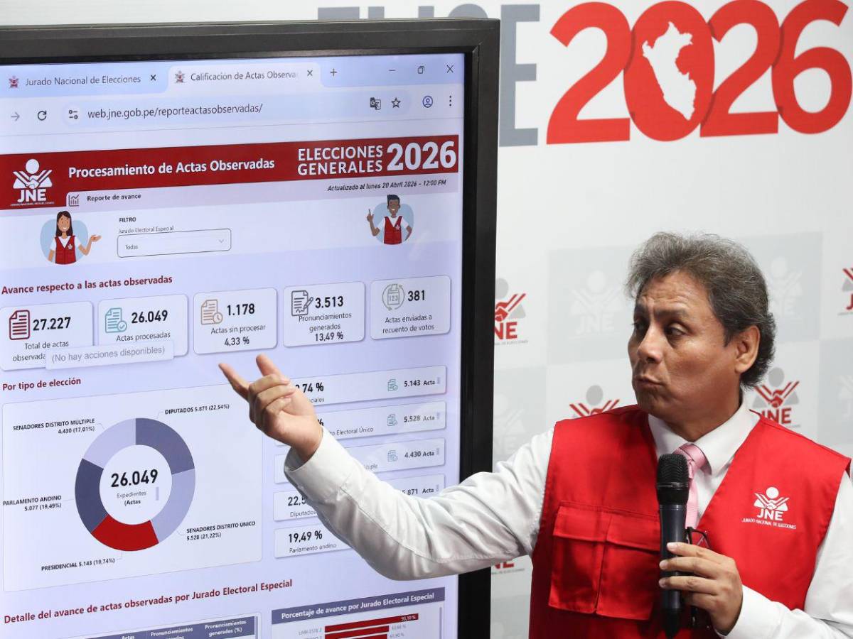 Caos electoral en Perú: denuncias de fraude y votos extraviados