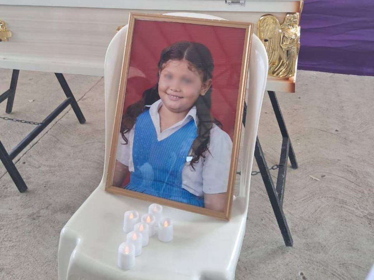 Vivian Rodas, la pequeña que murió tras accidente vial en Linaca, Choluteca