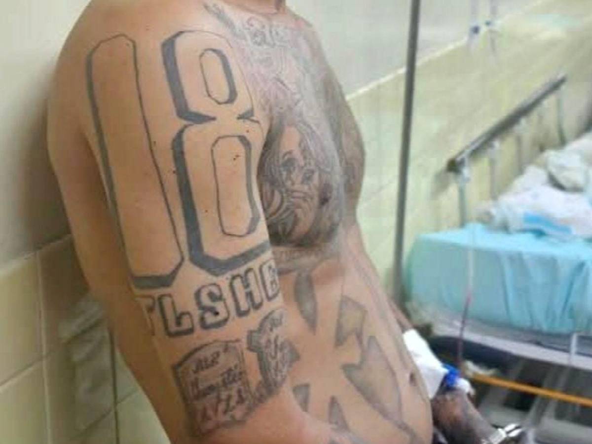 Con tatuajes en el rostro: “El Astuto”, presunto miembro de la Pandilla 18, cae en la colonia Calpules