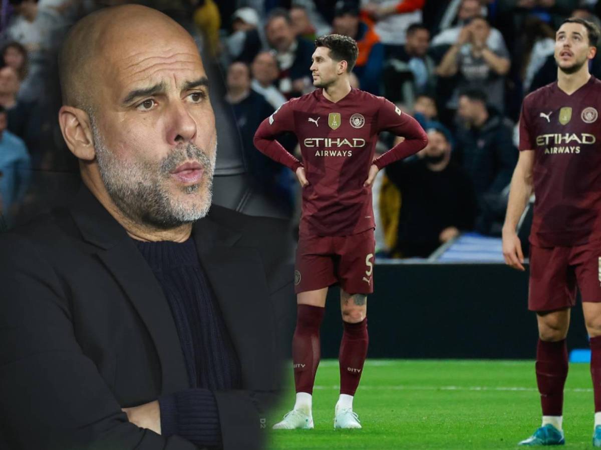 Jugadores que Pep Guardiola pidió que salgan del Manchester City tras caer ante Real Madrid