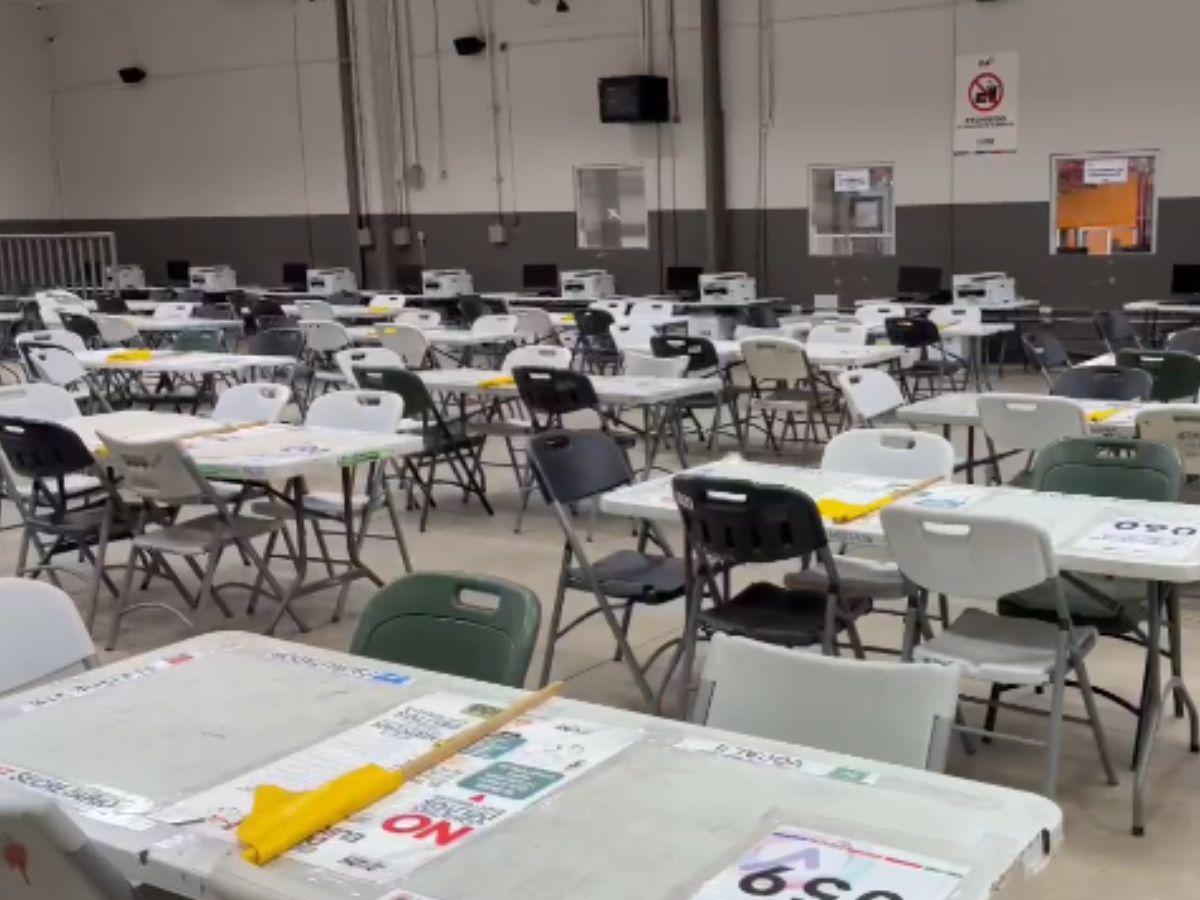 Centro Logístico Electoral listo, pero sin avance en el escrutinio especial del CNE